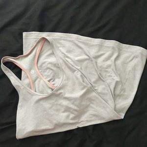 🌟LULULEMON GREY REVERSIBLE TANK